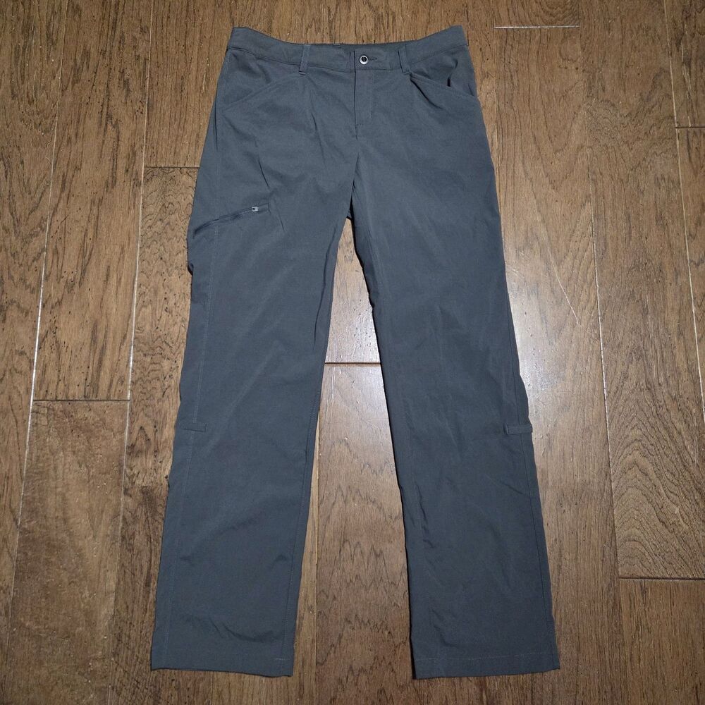 NWT Patagonia Quandary Pants Women's 14 Roll Up Forge Grey Hiking Travel 32x32